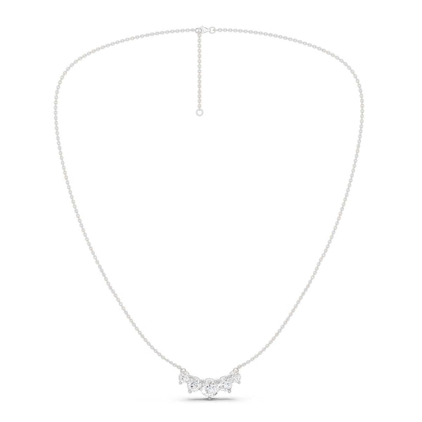 5-Stone Luxe Pendant Necklace