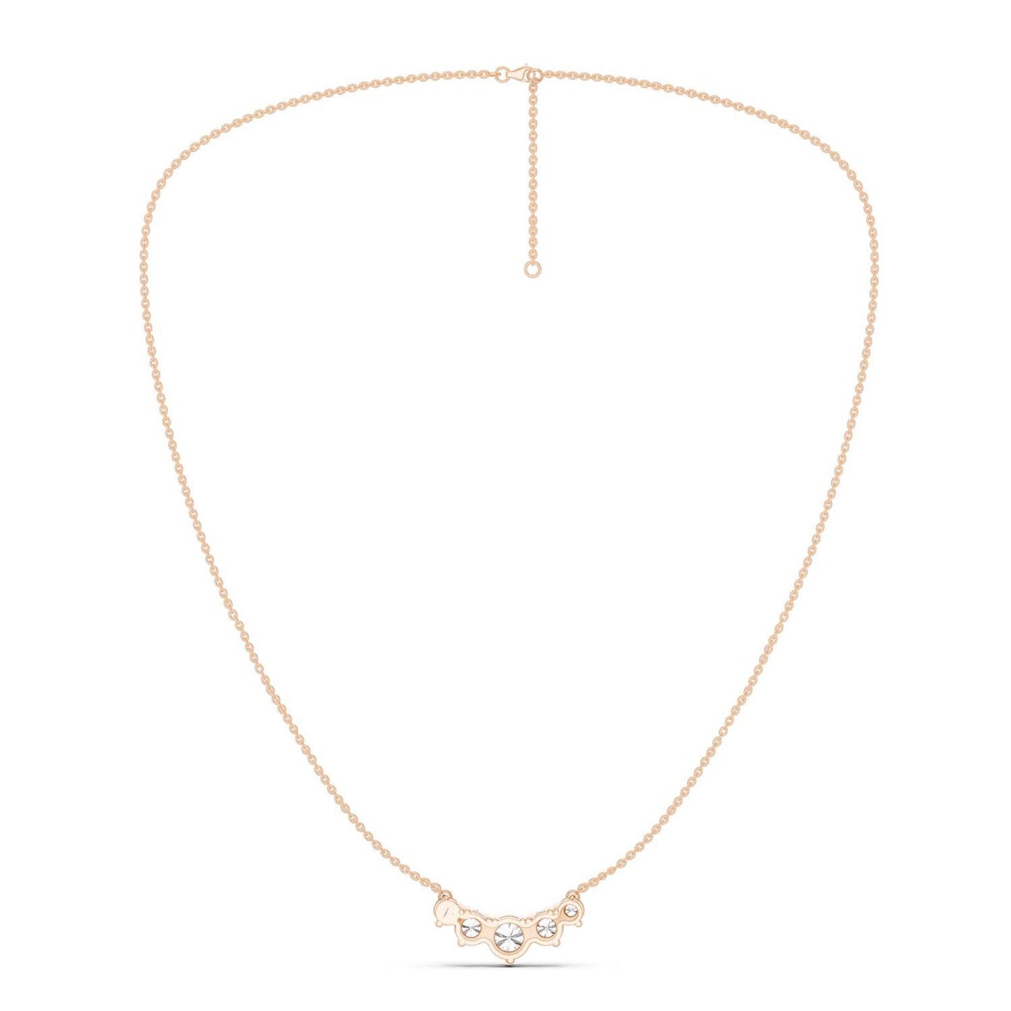 5-Stone Luxe Pendant Necklace