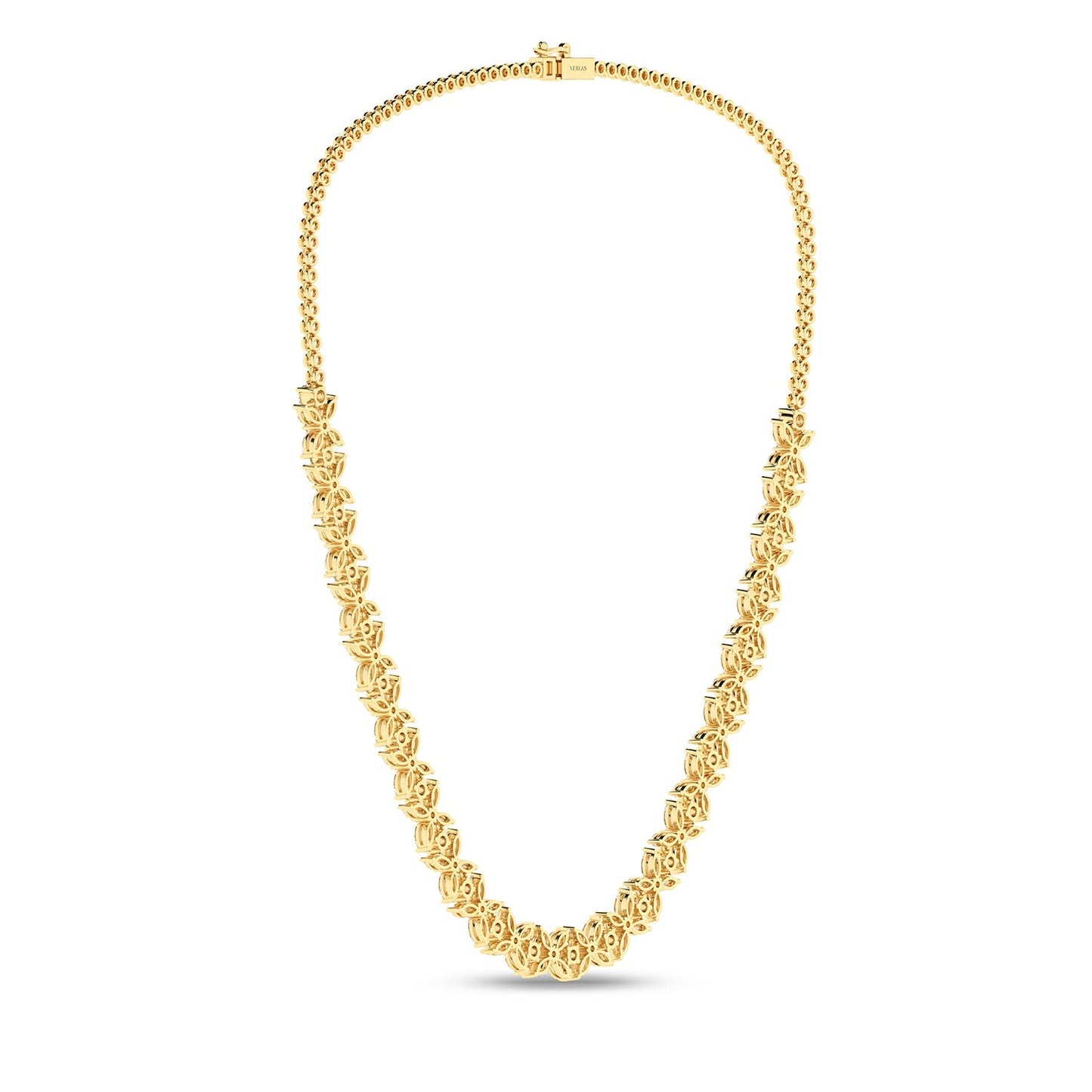 Alyssa Marquise Luxe Tennis Necklace