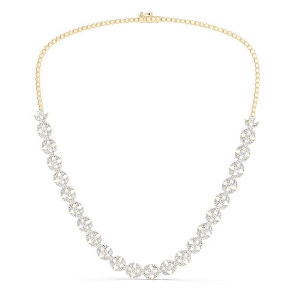 Alyssa Marquise Luxe Tennis Necklace
