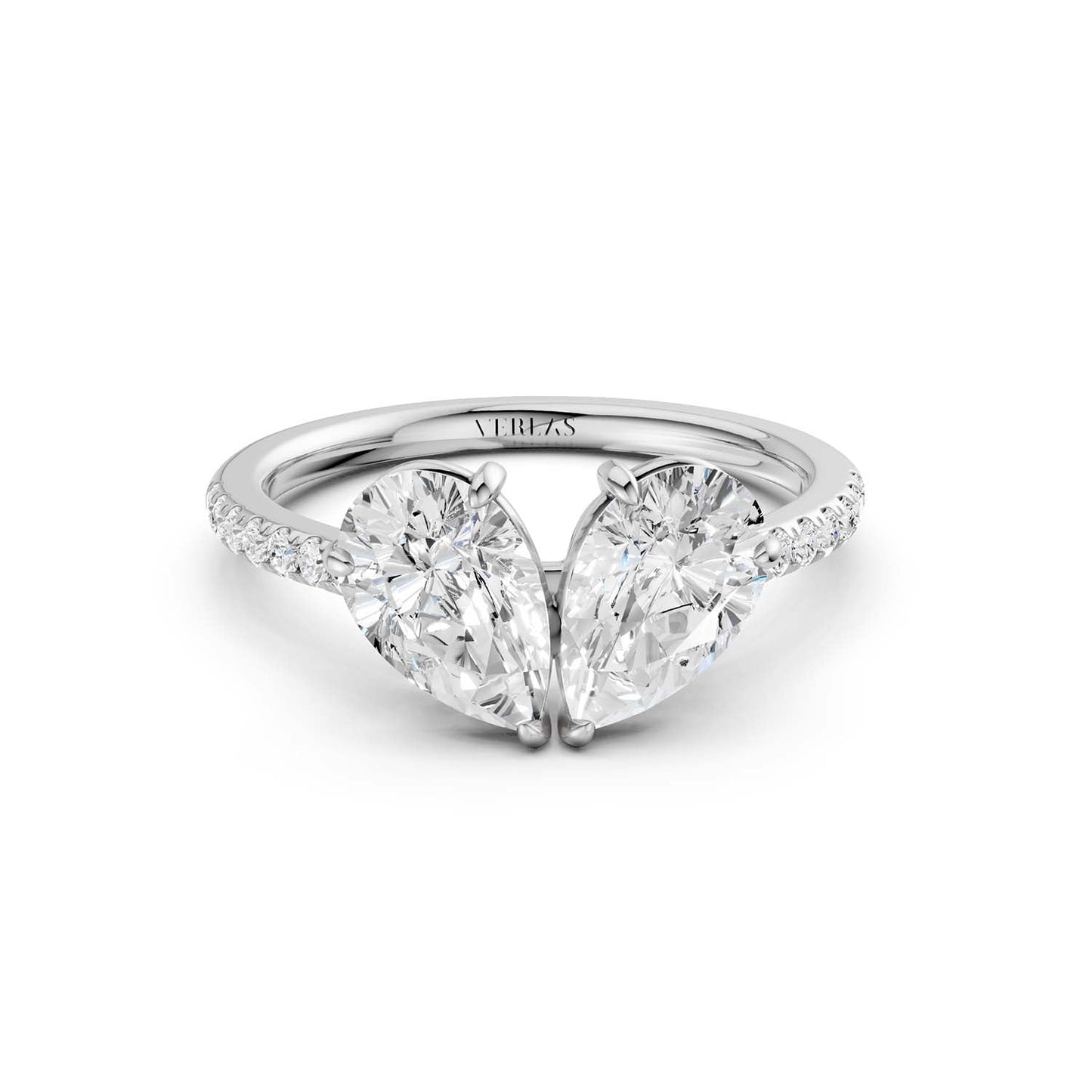 Double Pear Toi-et-Moi Signature Ring
