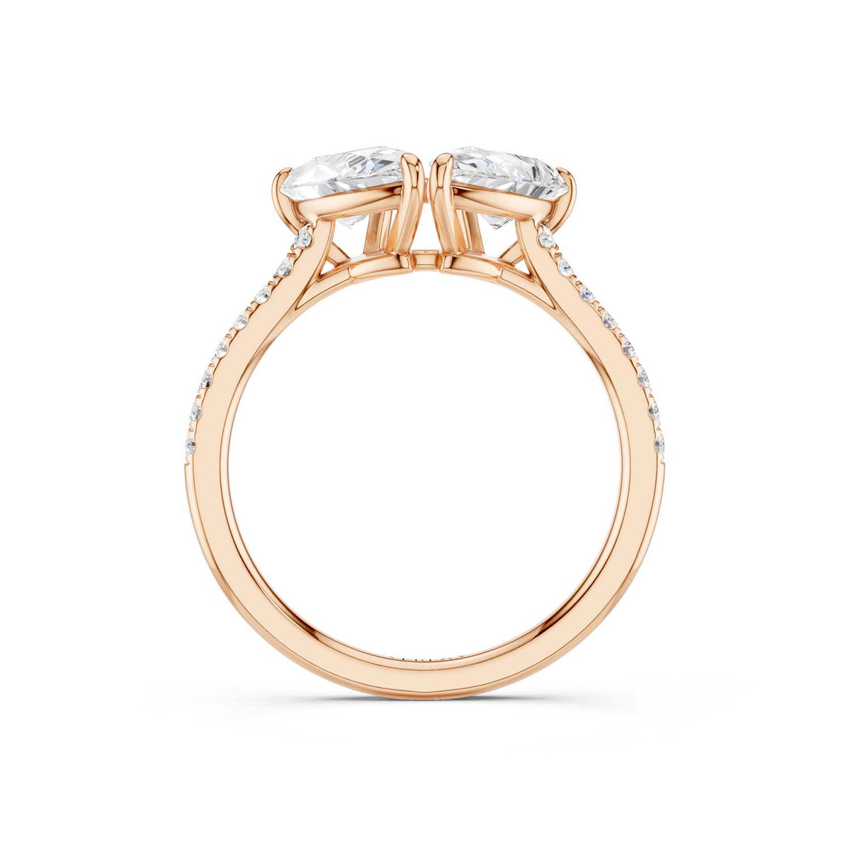 Double Pear Toi-et-Moi Signature Ring