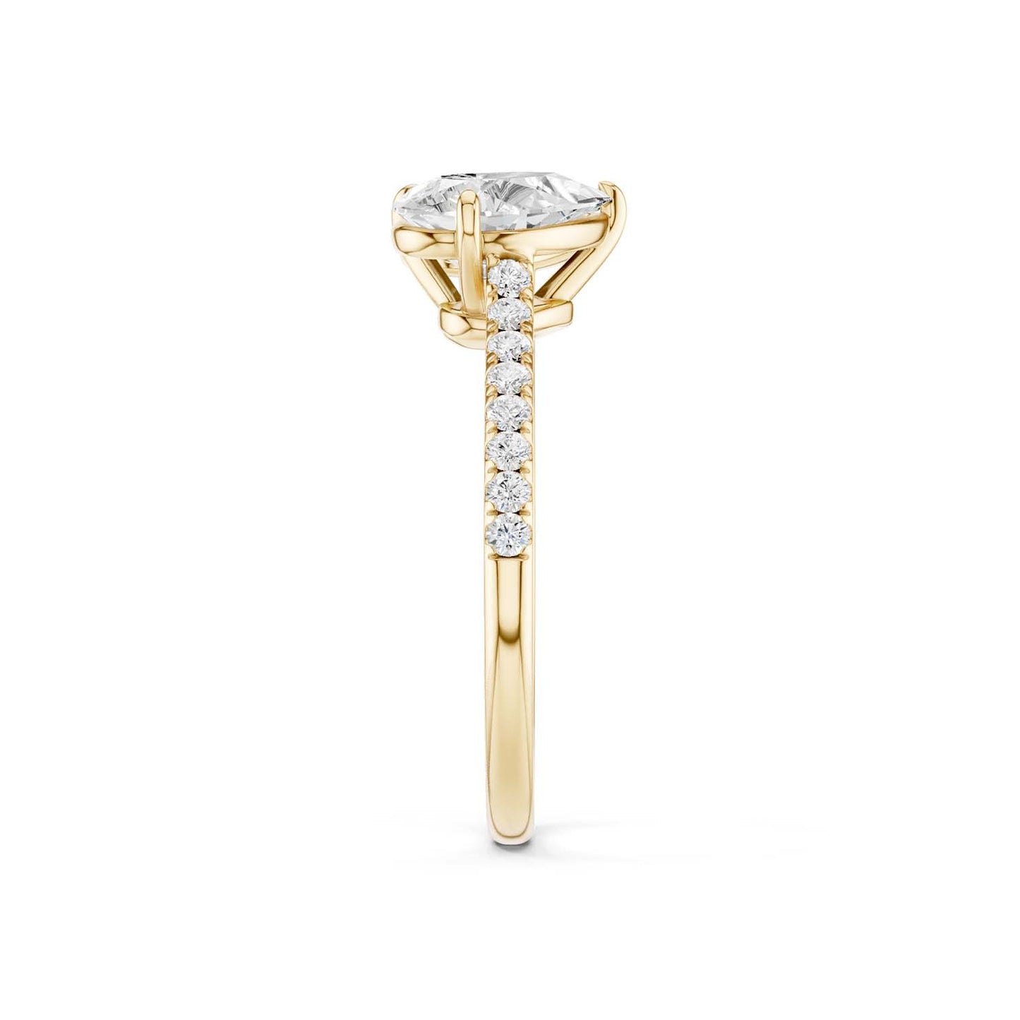 Double Pear Toi-et-Moi Signature Ring