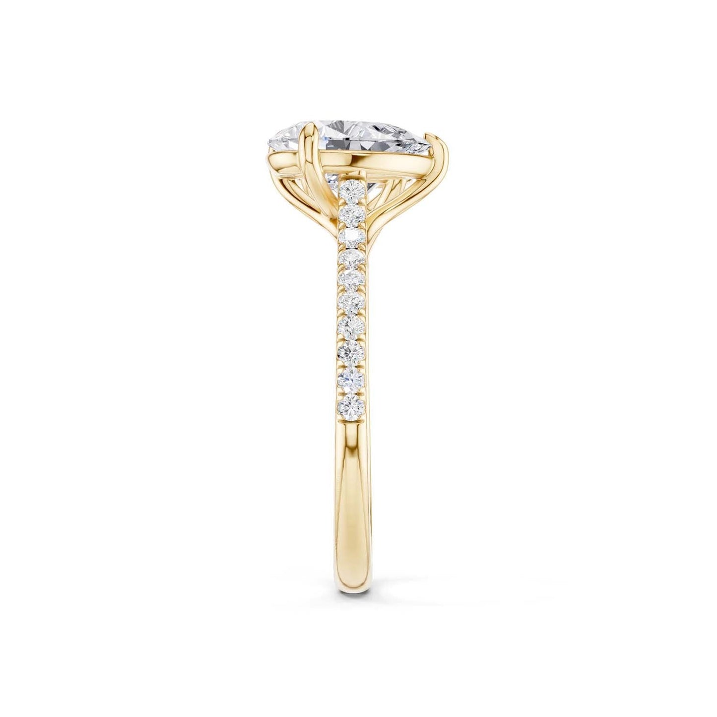 Pear Round Toi-et-Moi Signature Ring