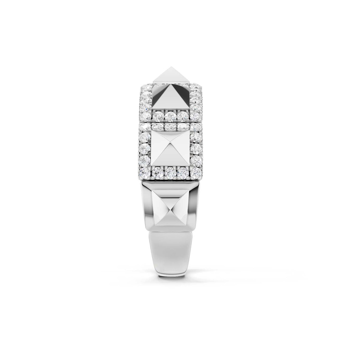 Zenyth Pyramid Luxe Statement Diamond Band