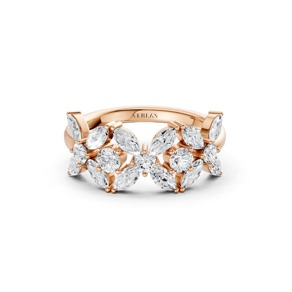Alyssa Trio Marquise Bouquet Ring