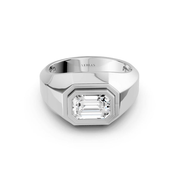 Emerald-Cut Signet Ring