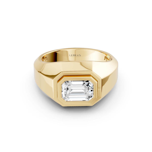 Emerald-Cut Signet Ring