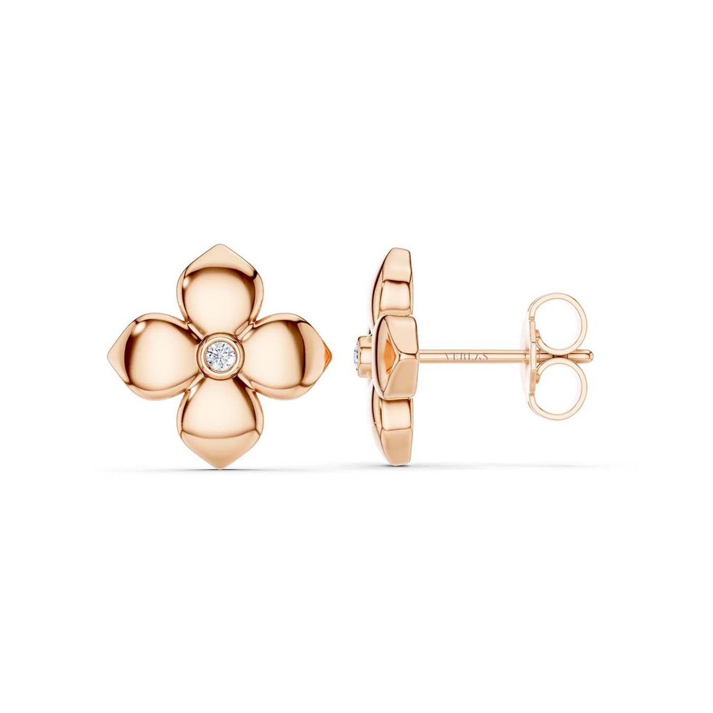 La Fleur Classic Diamond Studs