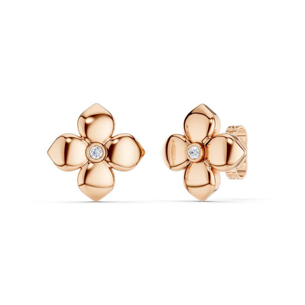 La Fleur Classic Diamond Studs