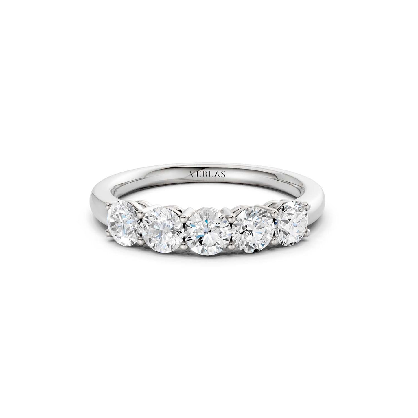 5-Stone Round Ring Small
