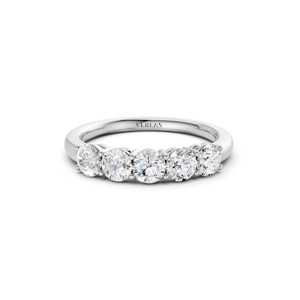 5-Stone Round Ring Small