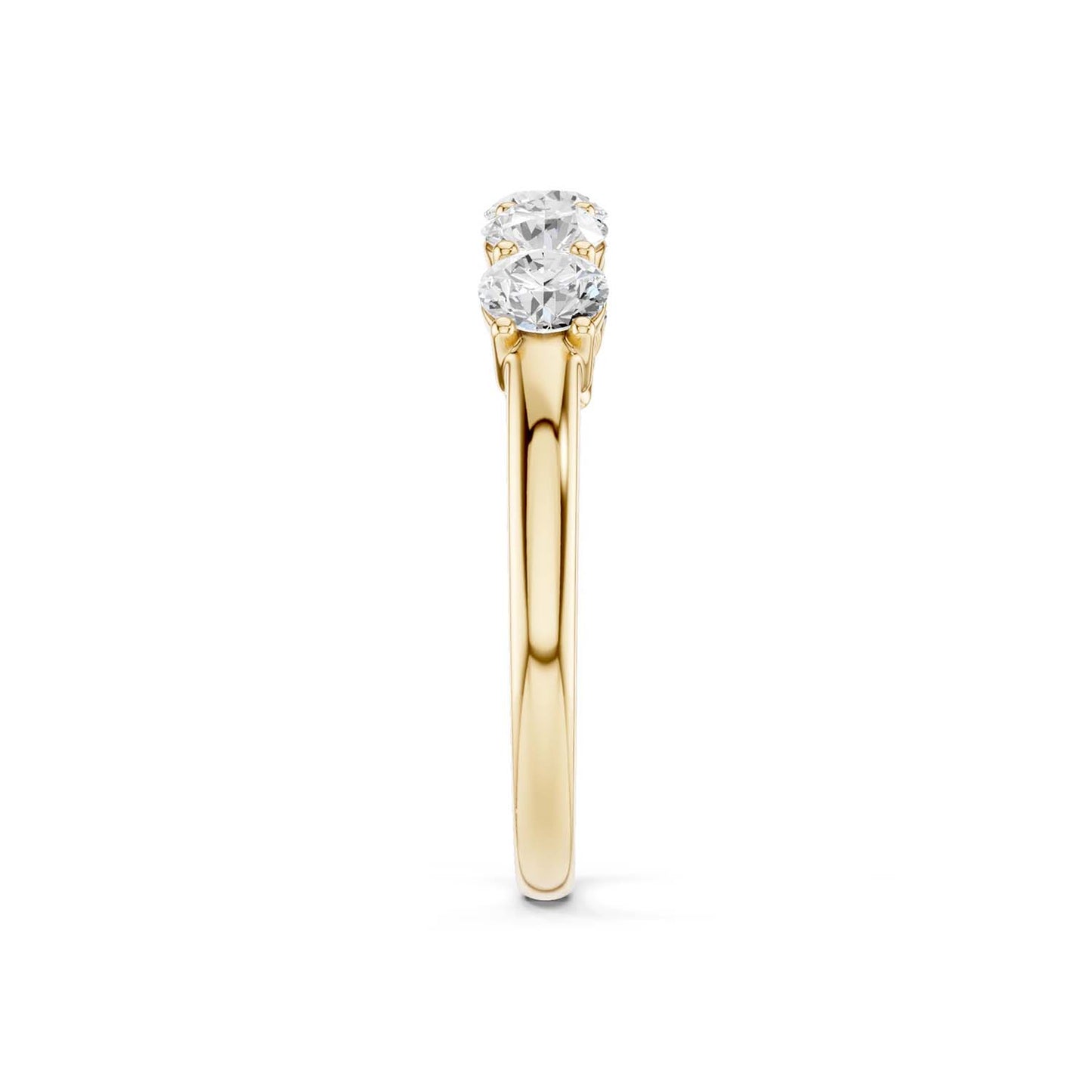 5-Stone Round Ring Small