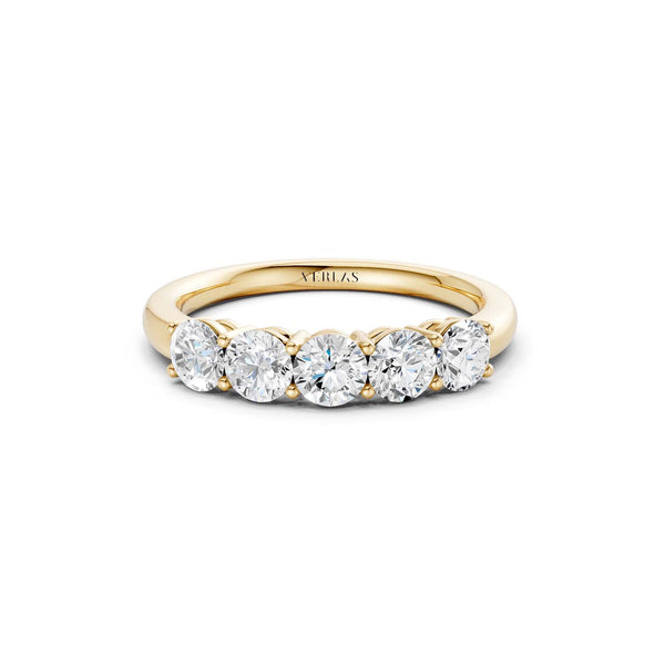 5-Stone Round Ring Small
