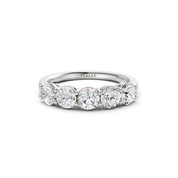 5-Stone Round Ring Medium