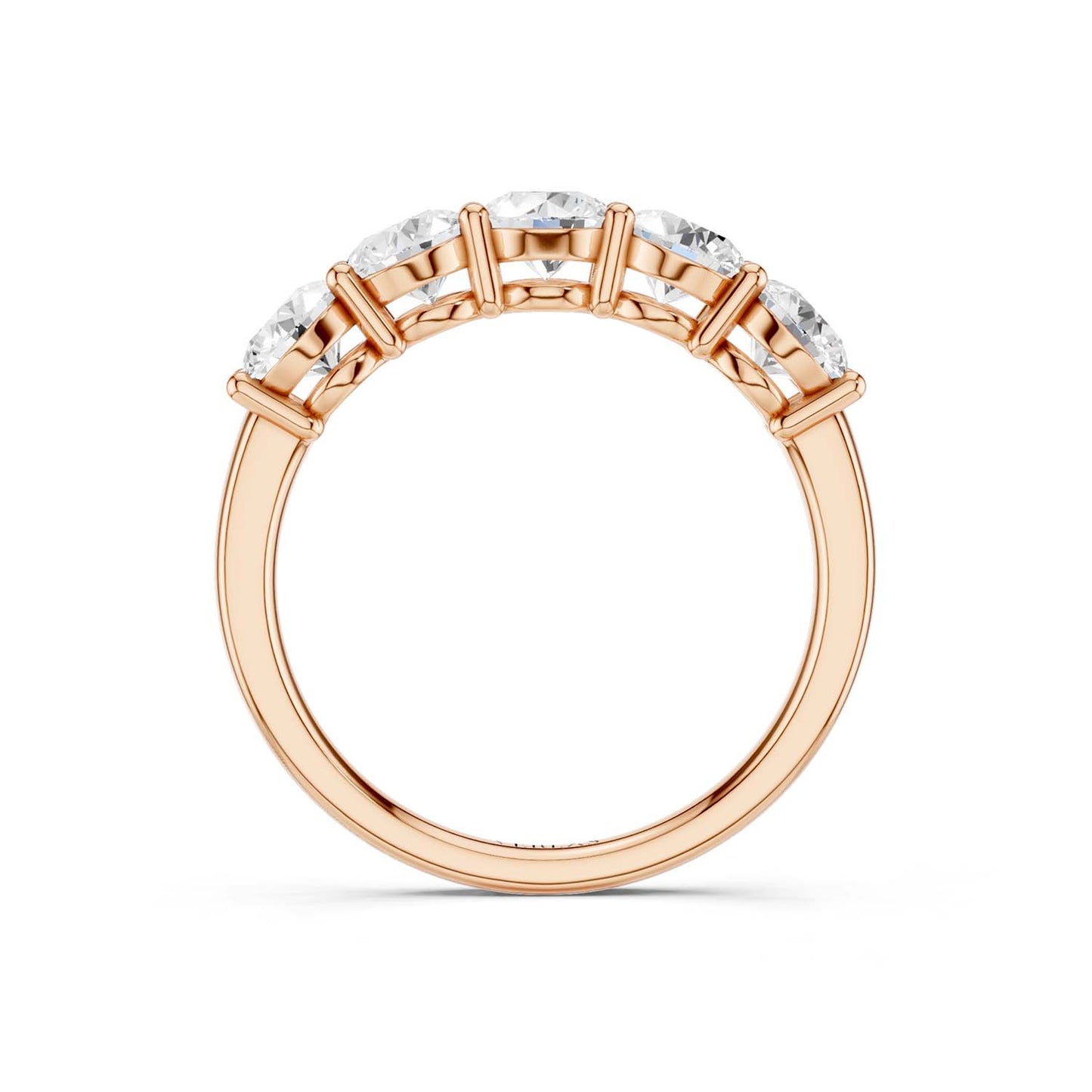 5-Stone Round Ring Medium