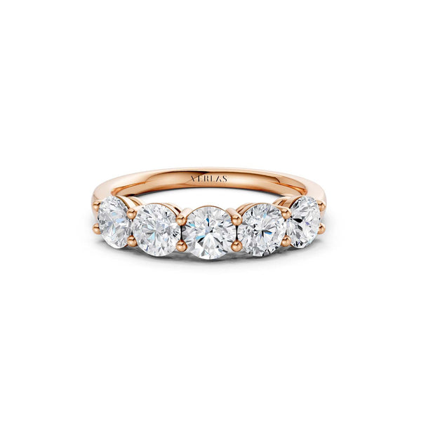5-Stone Round Ring Medium