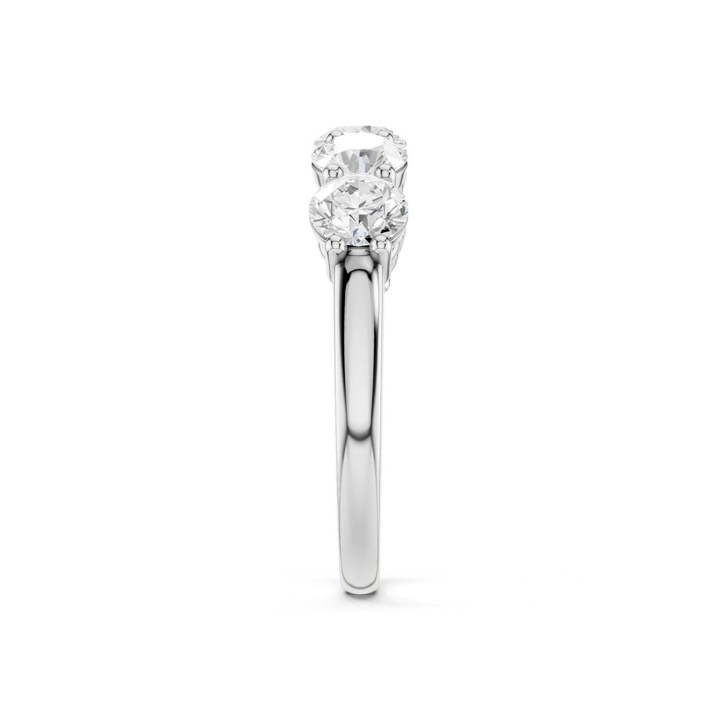 5-Stone Round Ring Medium