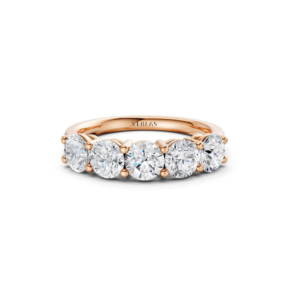 5-Stone Round Ring Large