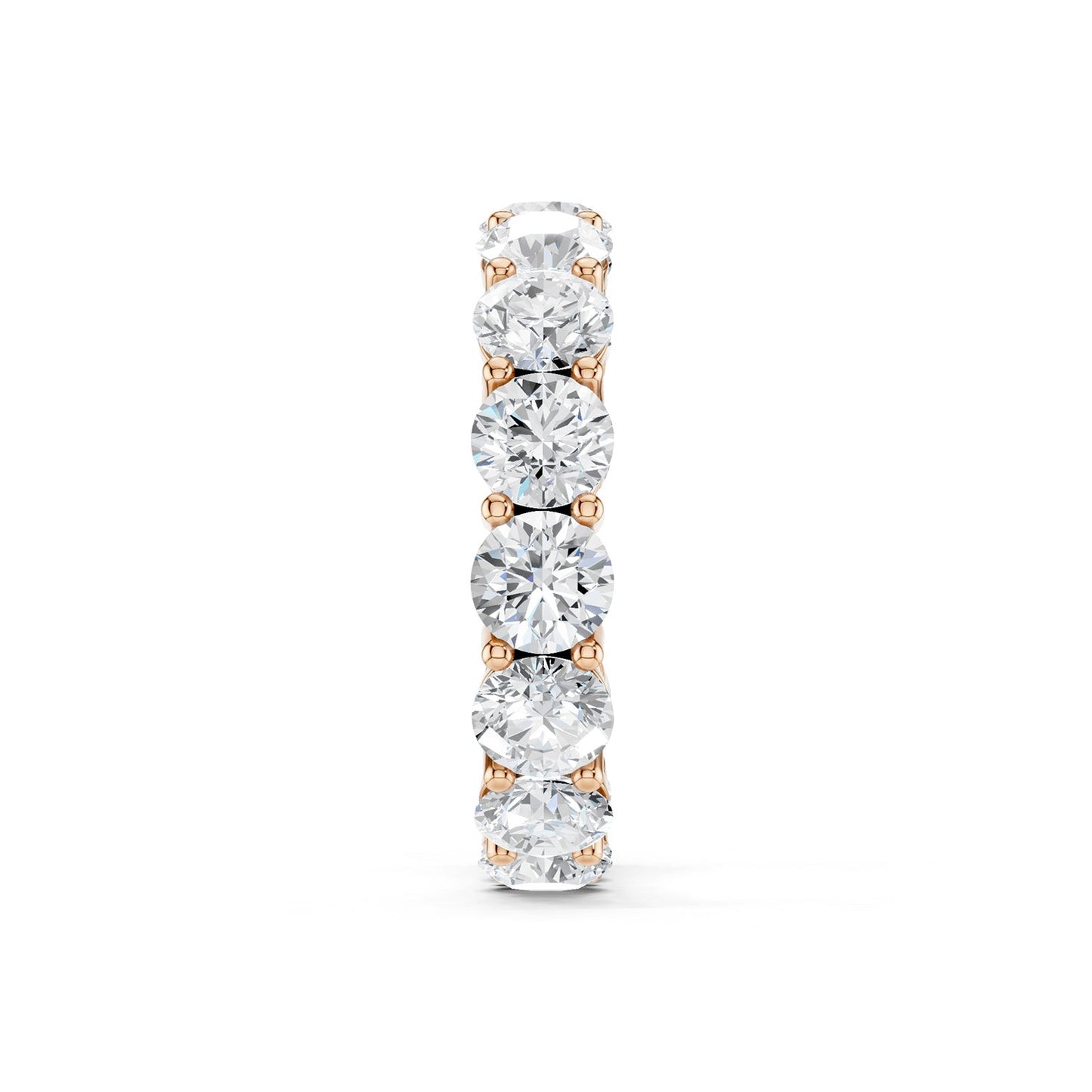 Round-Cut Eternity Band