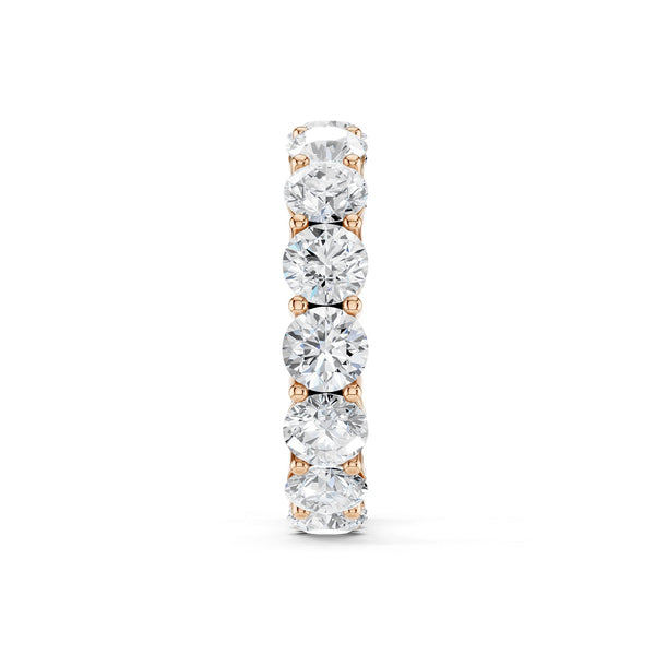 Round-Cut Eternity Band