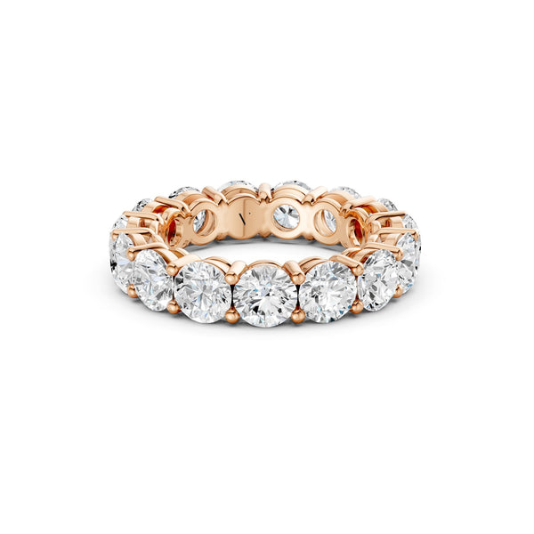 Round-Cut Eternity Band