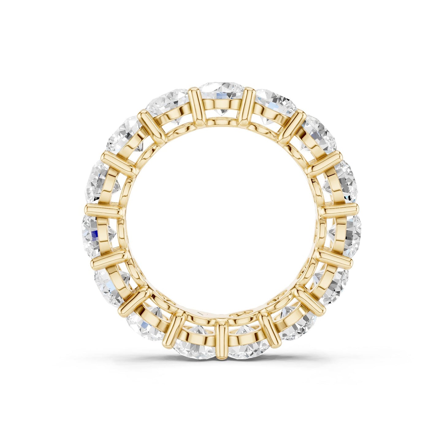 Round-Cut Eternity Band