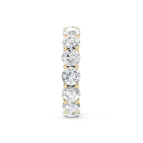 Round-Cut Eternity Band
