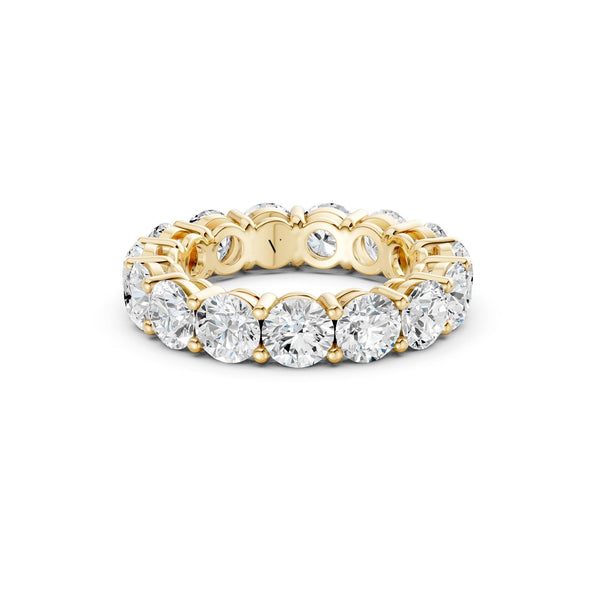 Round-Cut Eternity Band