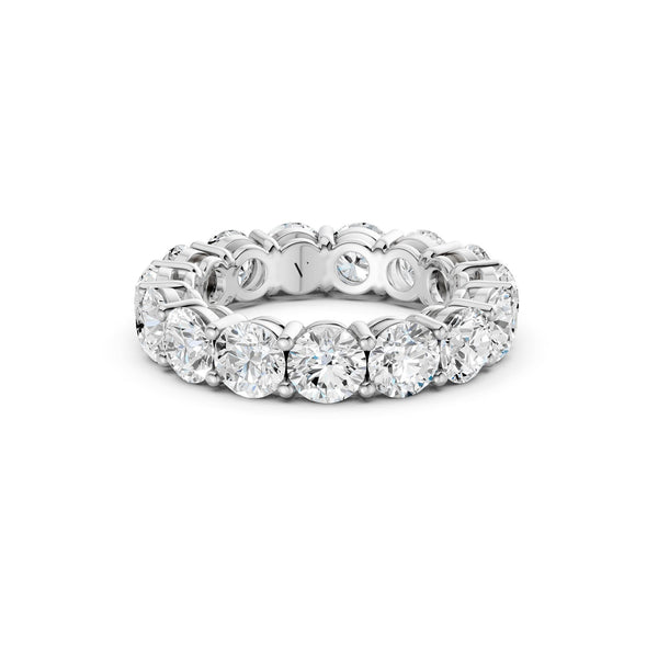 Round-Cut Eternity Band