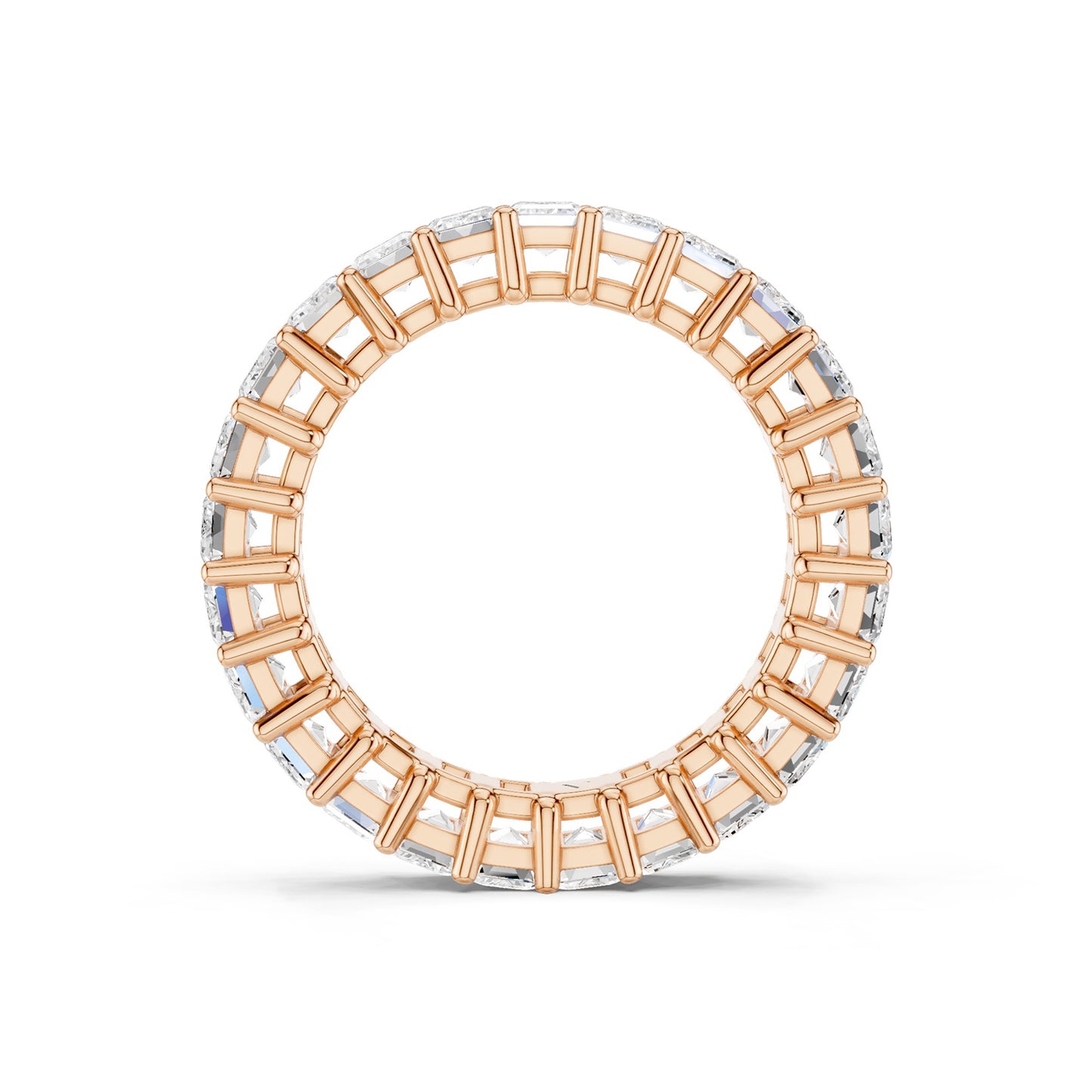 Classic Emerald Eternity Band