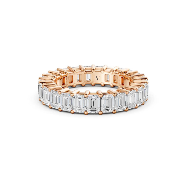 Emerald-Cut Eternity Band