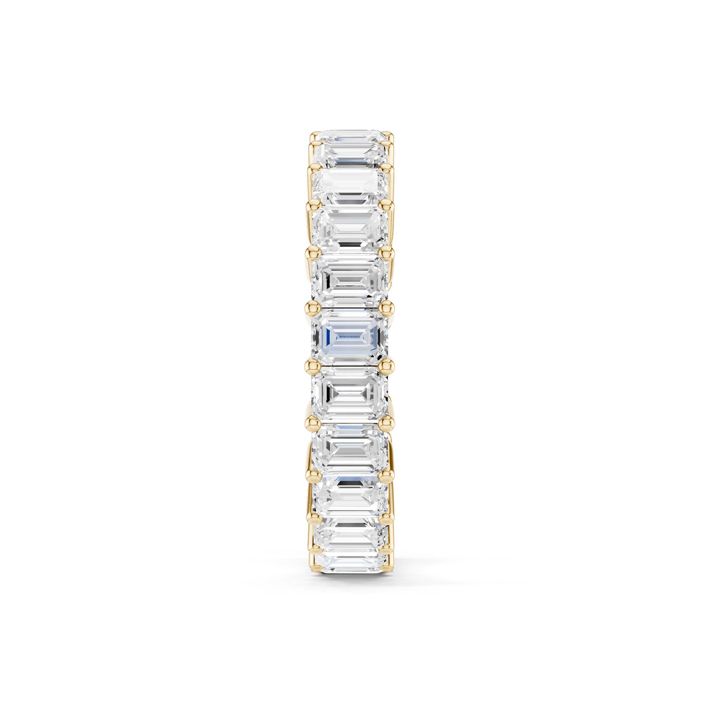 Classic Emerald Eternity Band