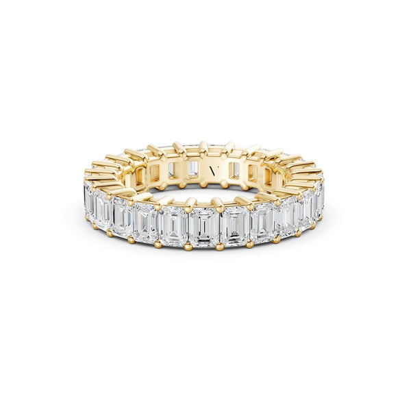 Emerald-Cut Eternity Band