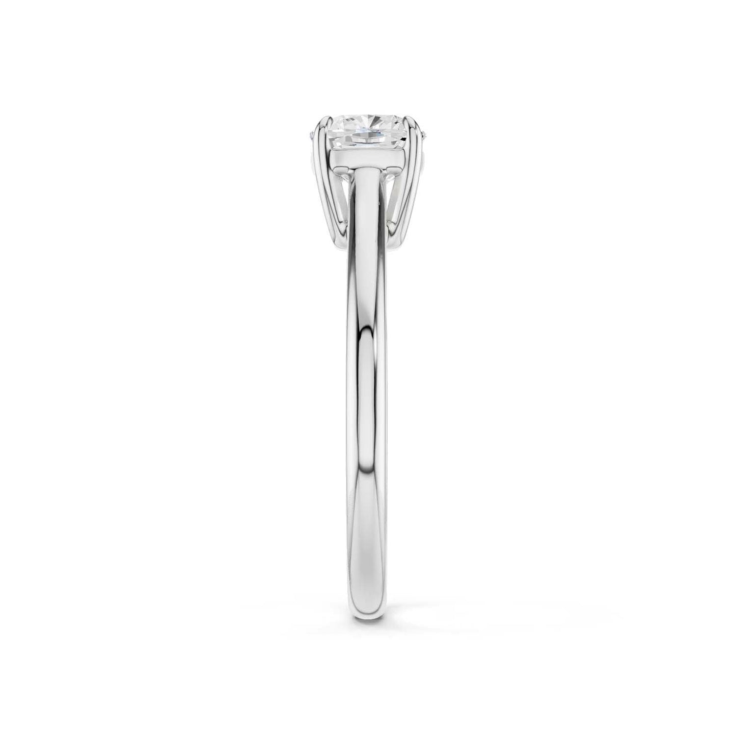 Iconic Cushion Solitaire Ring