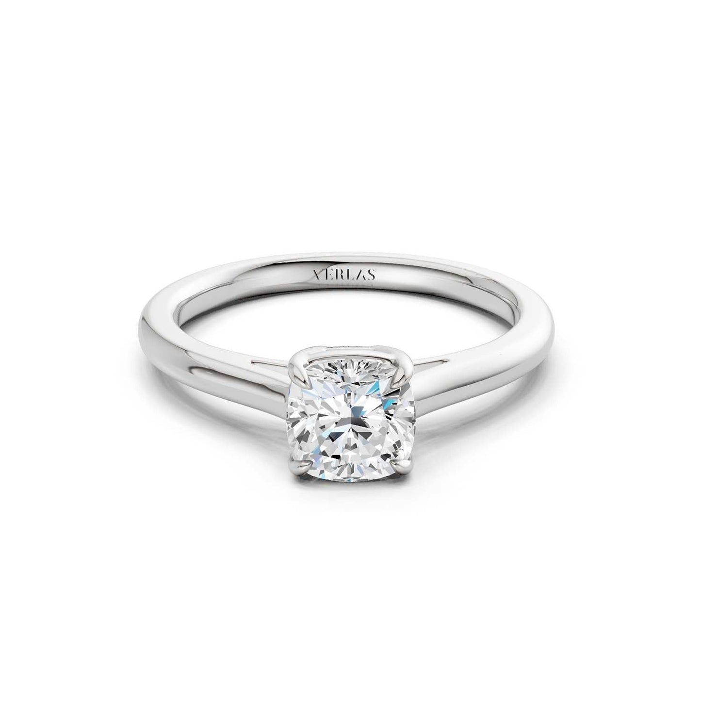 Iconic Cushion Solitaire Ring
