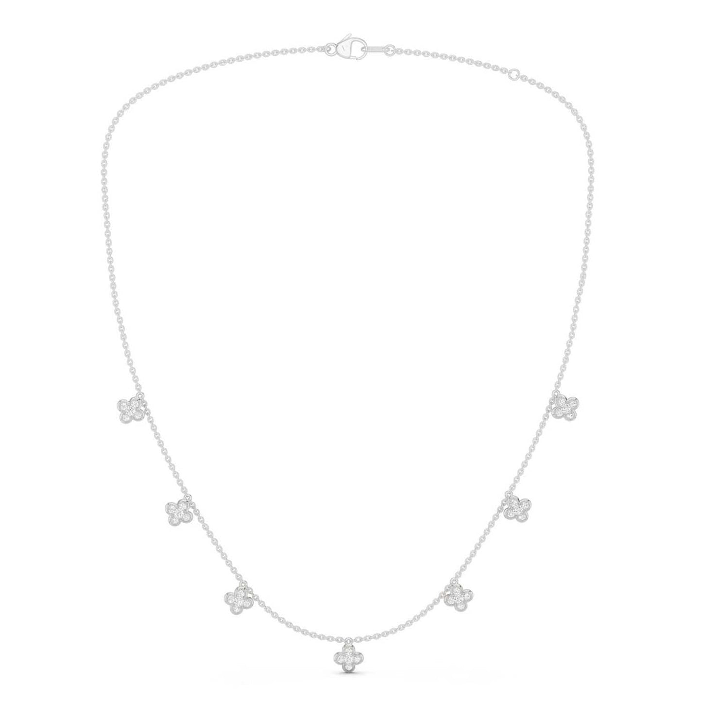 La Fleur Choker Stationed Necklace