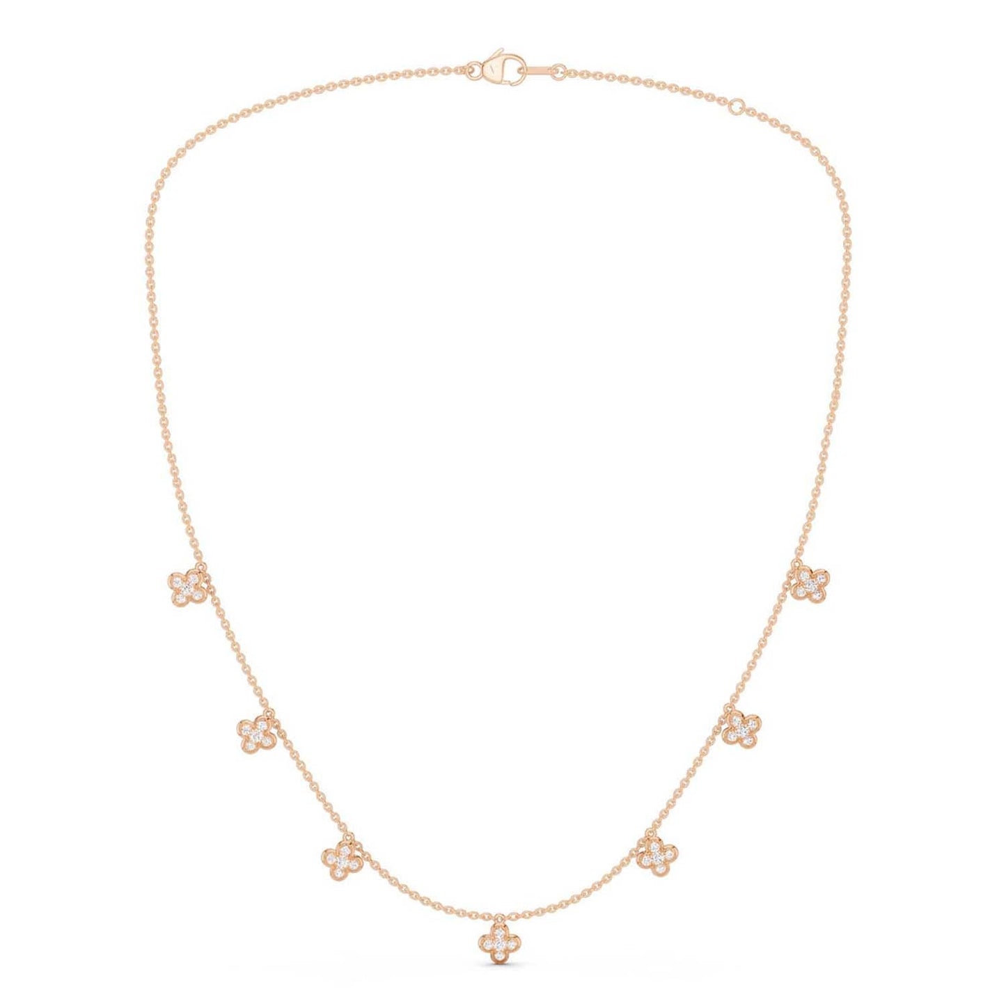 La Fleur Choker Stationed Necklace