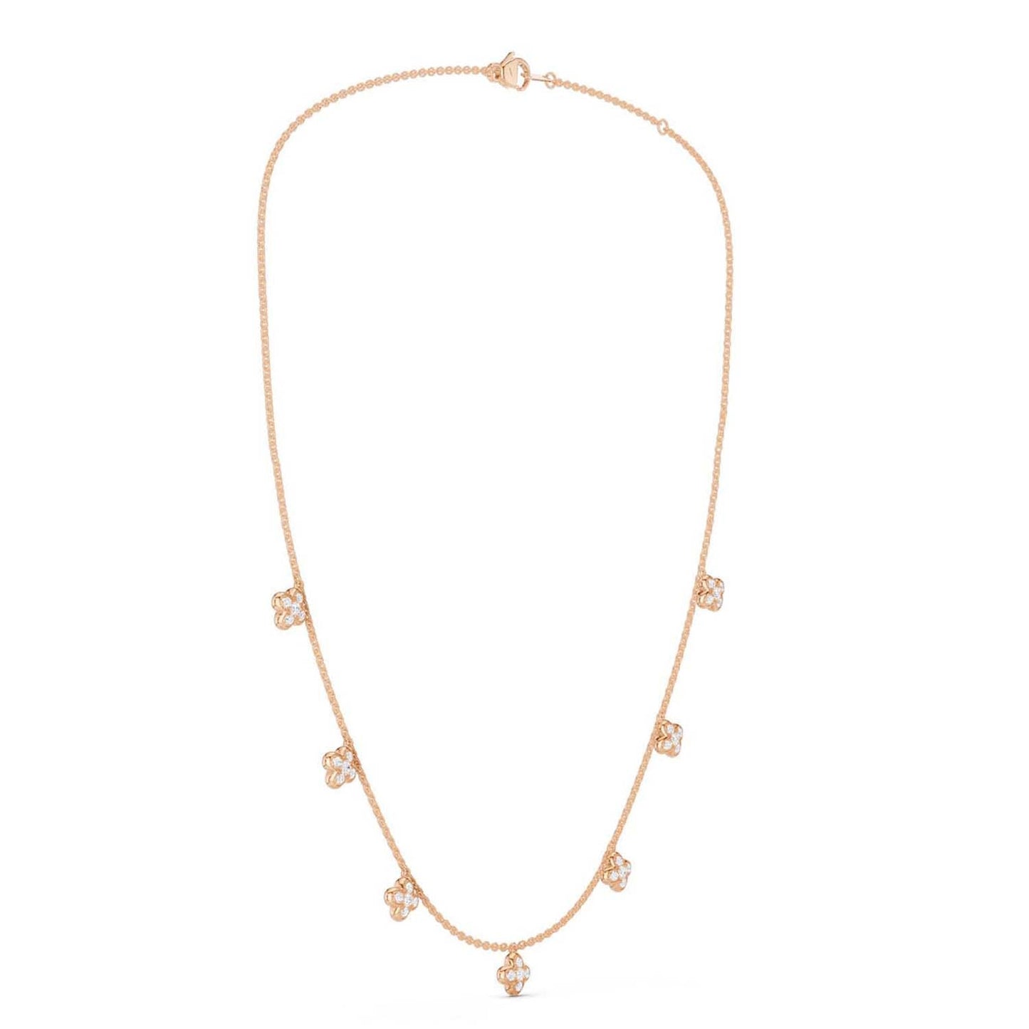La Fleur Choker Stationed Necklace