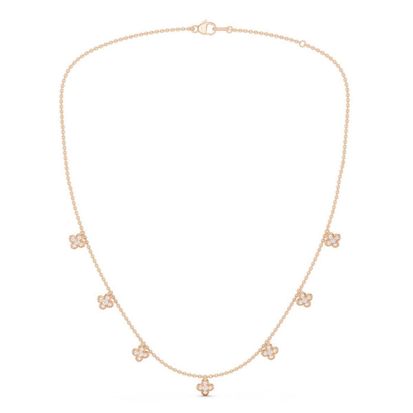 La Fleur Choker Stationed Necklace