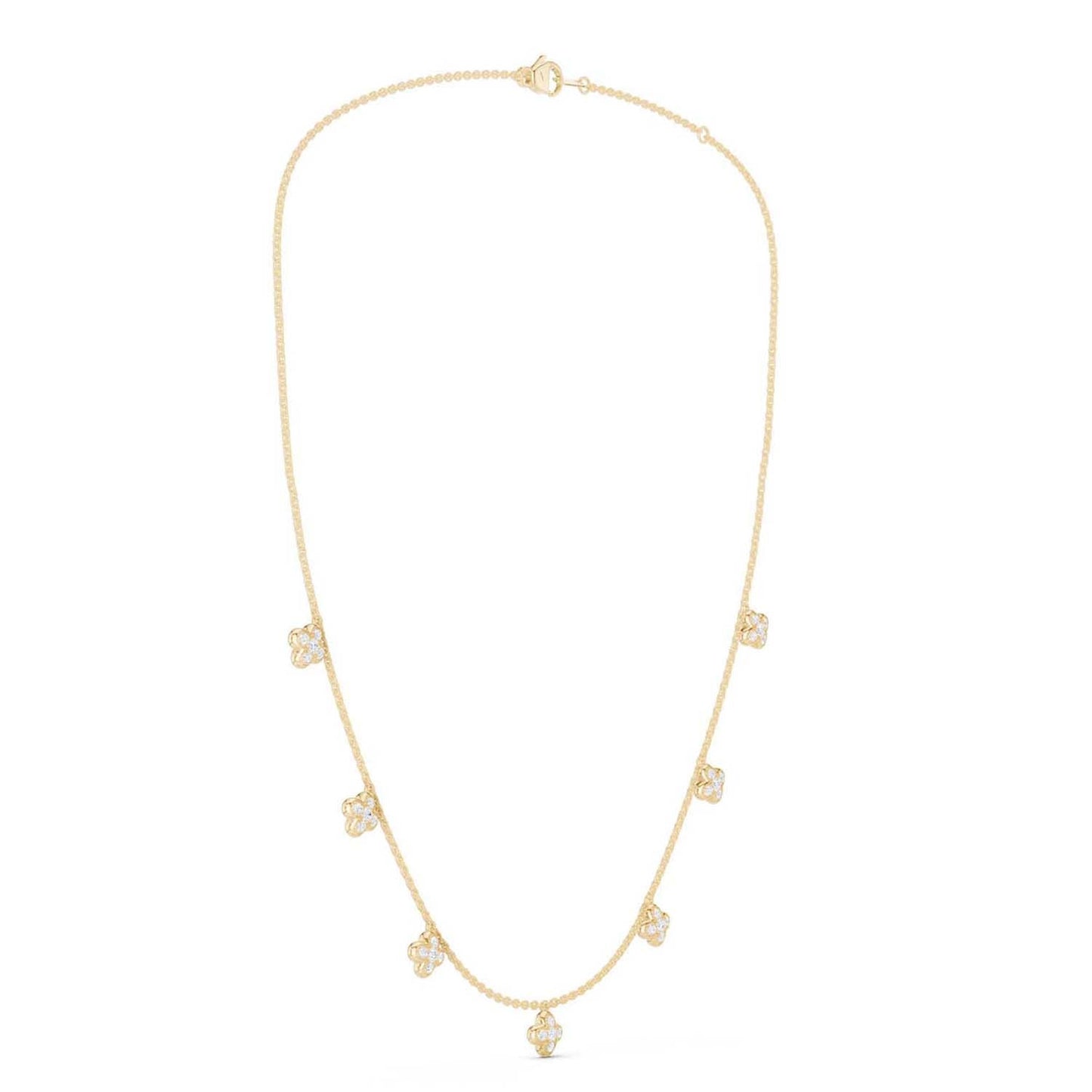 La Fleur Choker Stationed Necklace