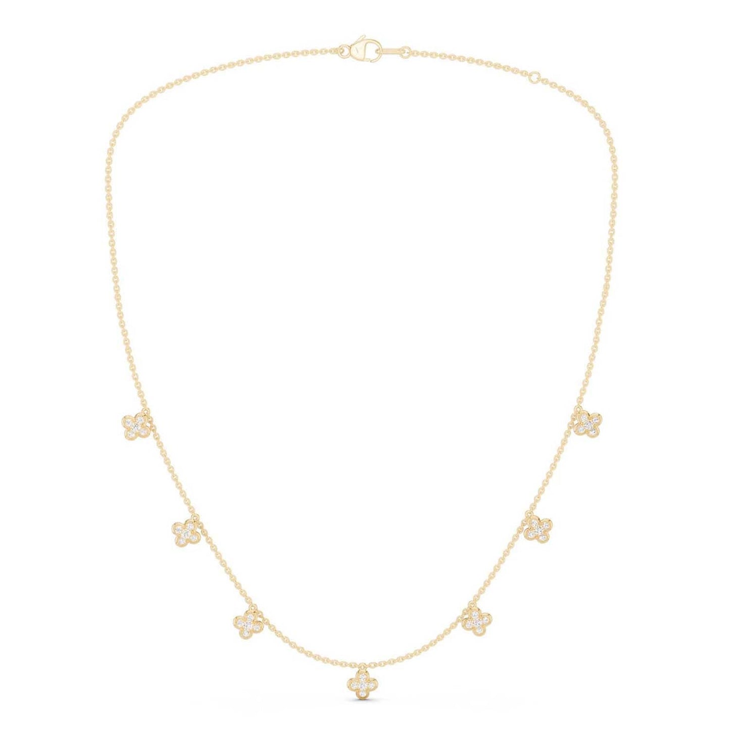 La Fleur Choker Stationed Necklace