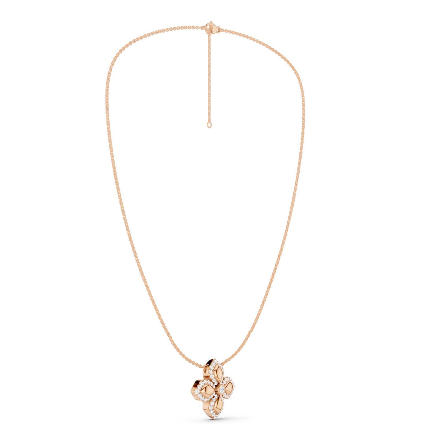 La Fleur Luxe Contour Pendant Necklace