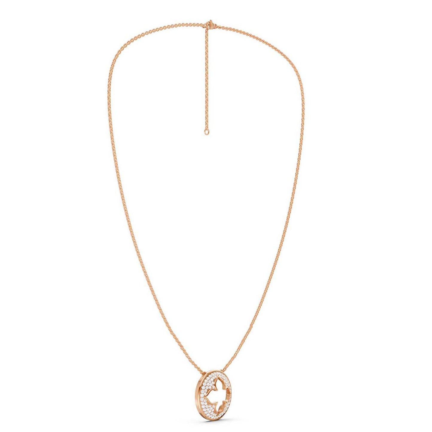 La Fleur Luxe Groove Pendant Necklace