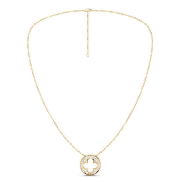 La Fleur Luxe Groove Pendant Necklace