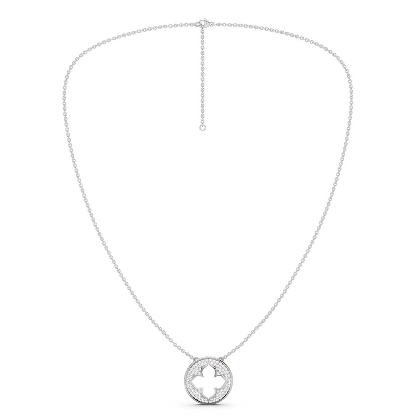 La Fleur Luxe Groove Pendant Necklace