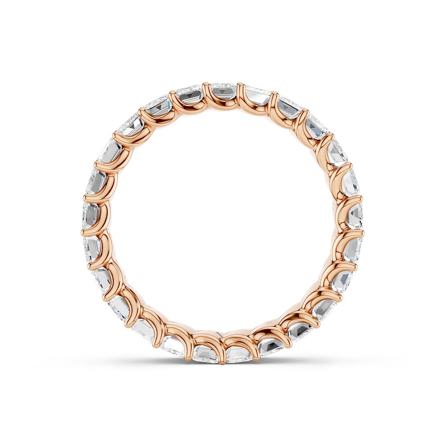 Classic Emerald Eternity Band