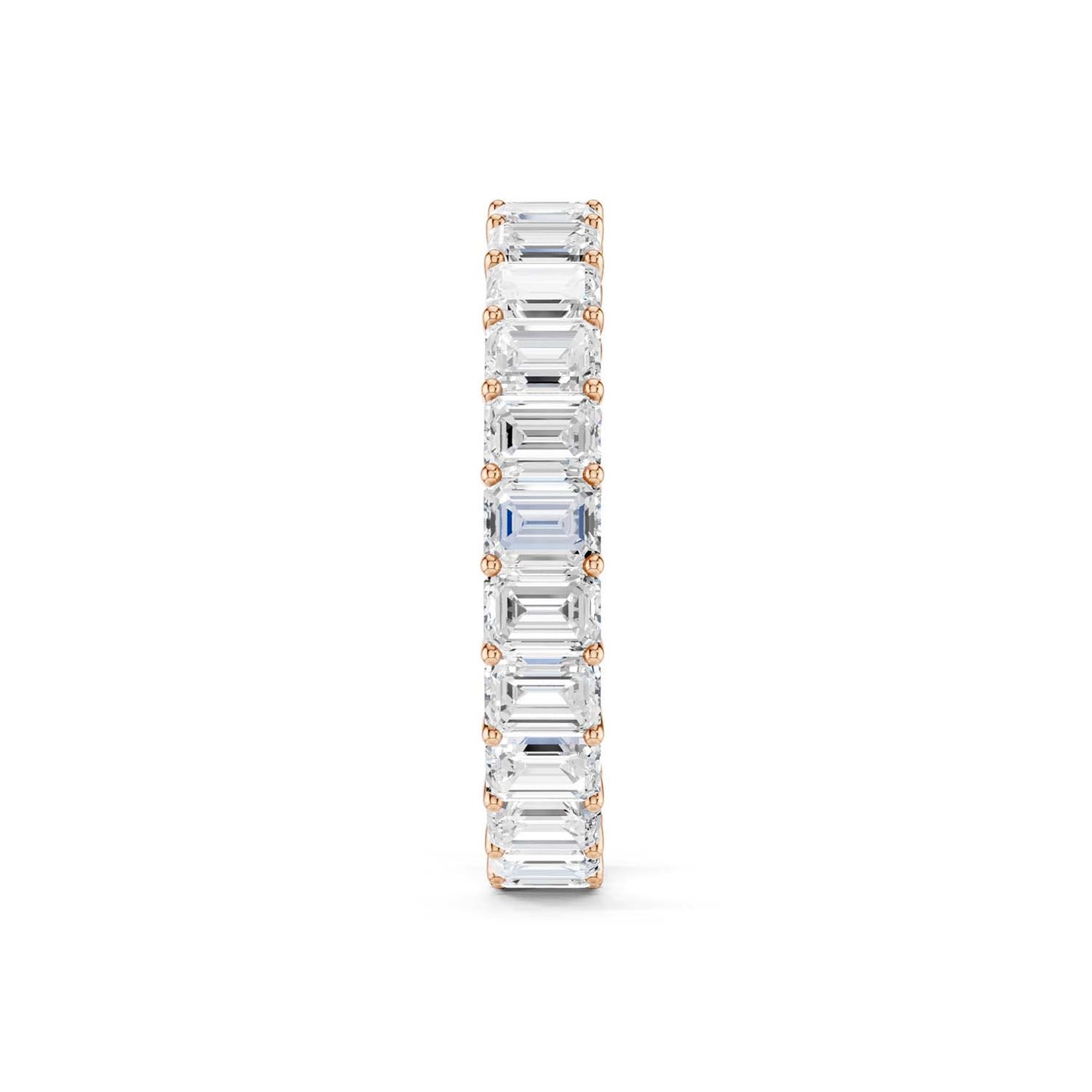 Classic Emerald Eternity Band