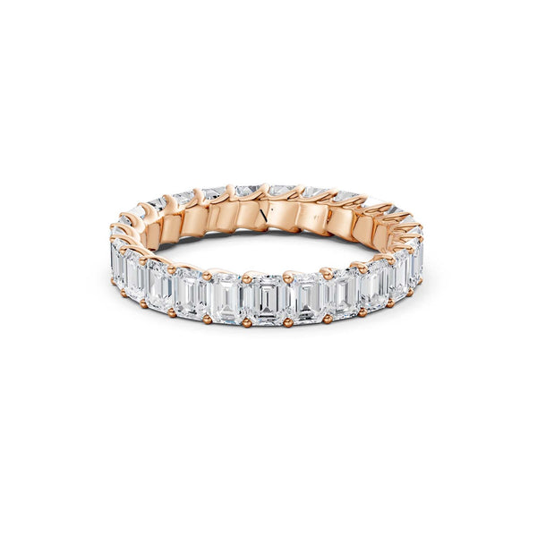 Classic Emerald Eternity Band