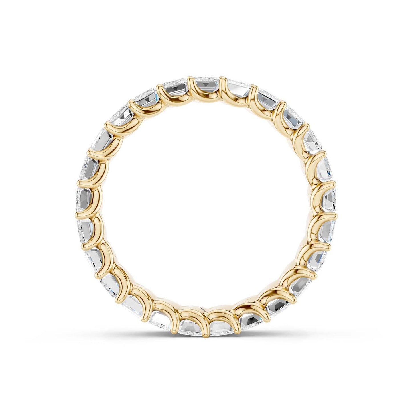Classic Emerald Eternity Band